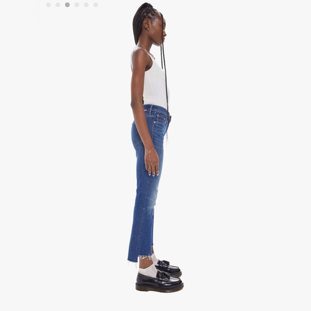Mother jeans Insider Cropped Step Fray size 27
